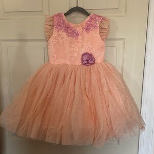 Dollcake Peach and Purple Tulle Party Dress